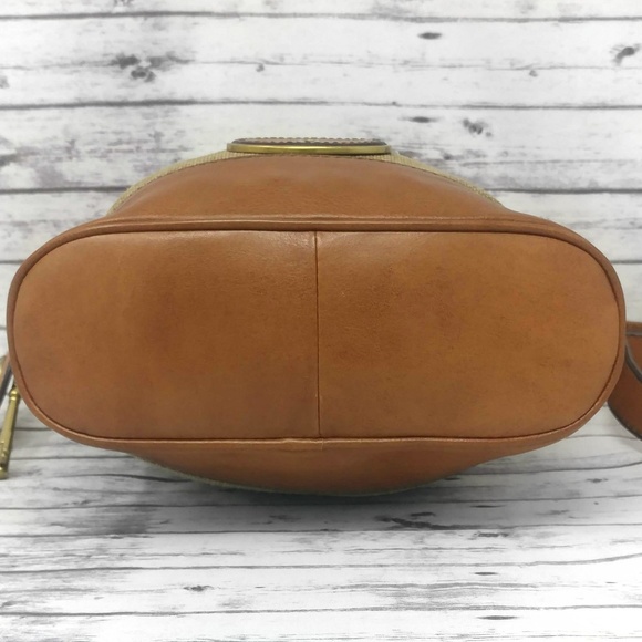 FOSSIL-Vintage Leather Crossbody Handbag - Picture 7 of 8